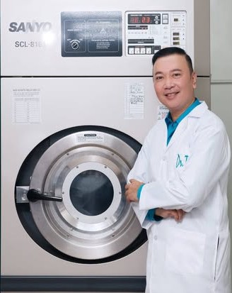 เครื่องจักรซักแห้งมาตรฐานสากล SANYO